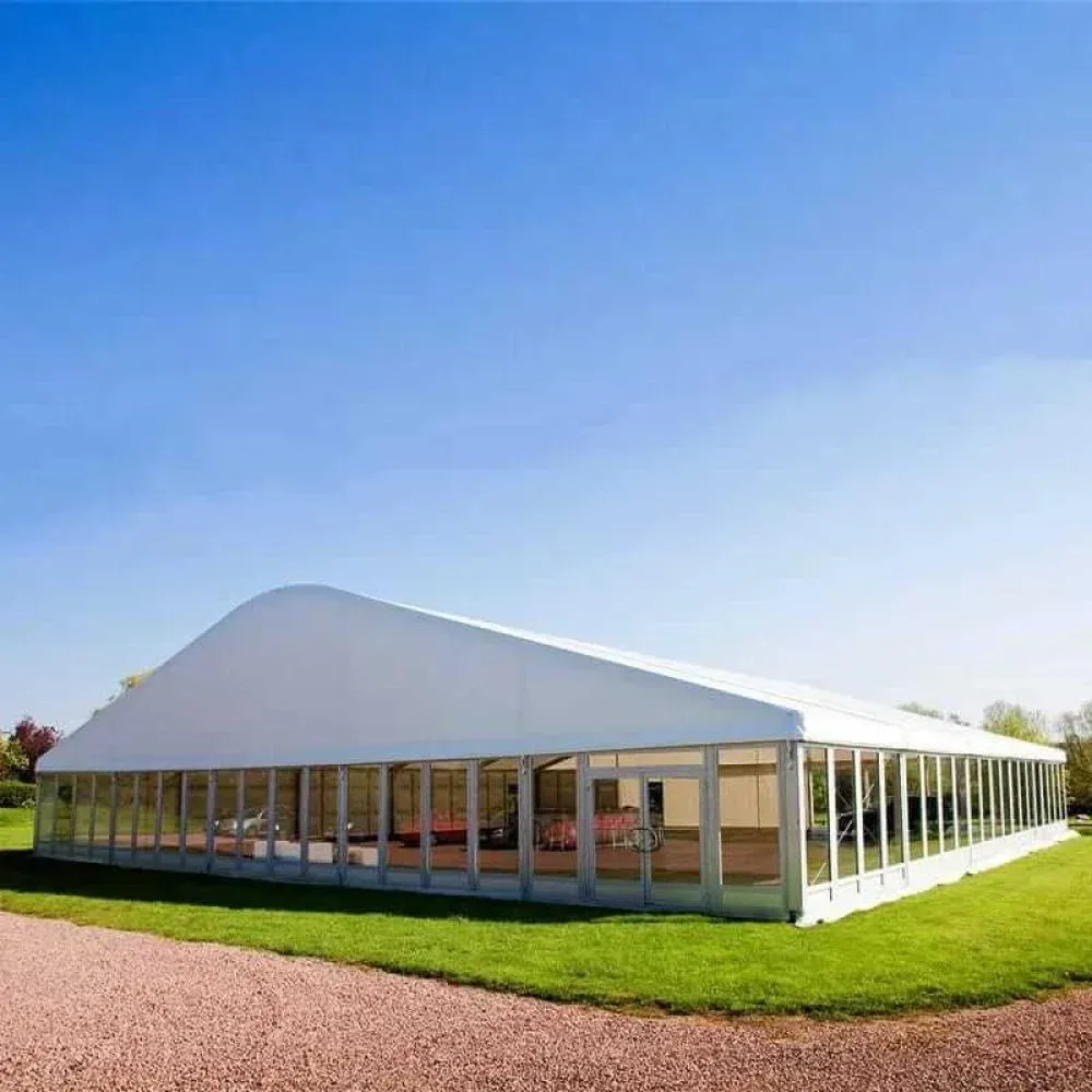 Arcum Tent Glass Wall Event