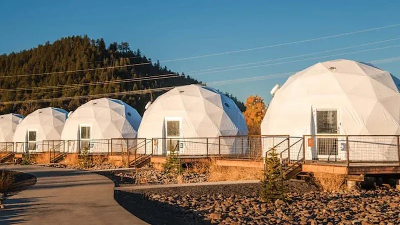 White Dome Desert Resort HVAC