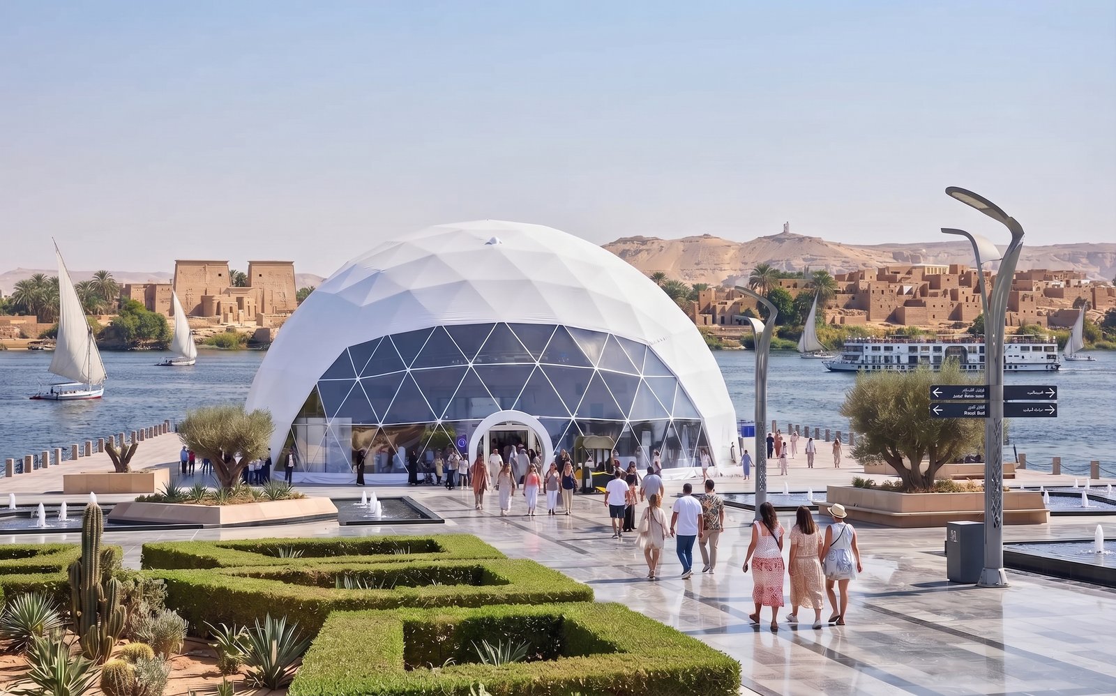 White Dome Luxor Nile Heritage
